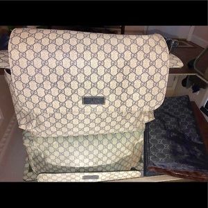 Authentic Gucci diaper bag